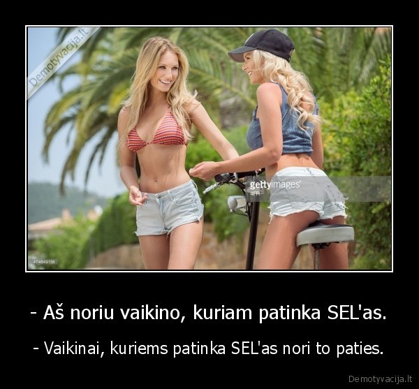 vaikinas,selas,mergina,sel