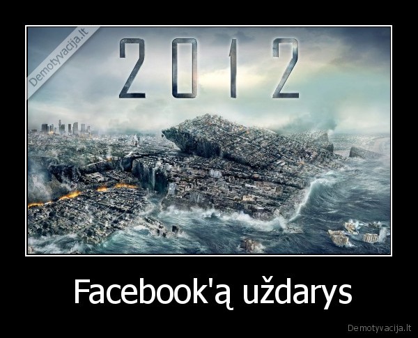  Facebook'ą uždarys