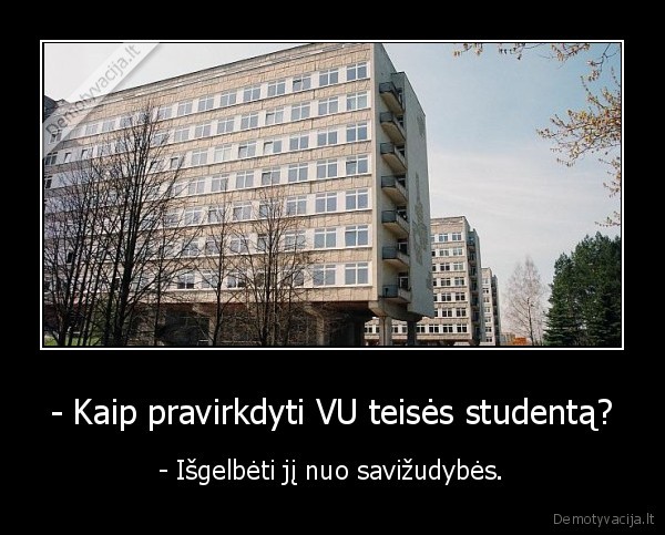 vu,teise,studentas,savizudybe