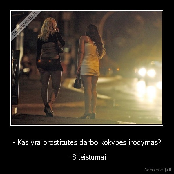 prostitucija,prostitutes, darbas