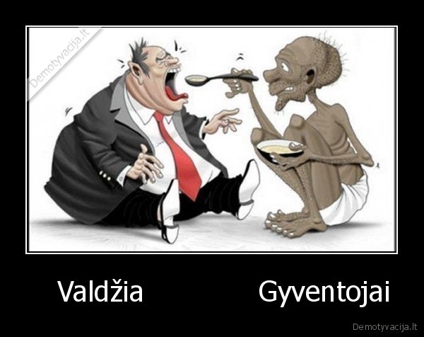    Valdžia             Gyventojai