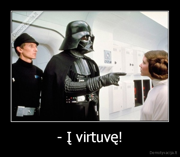 - Į virtuvę!