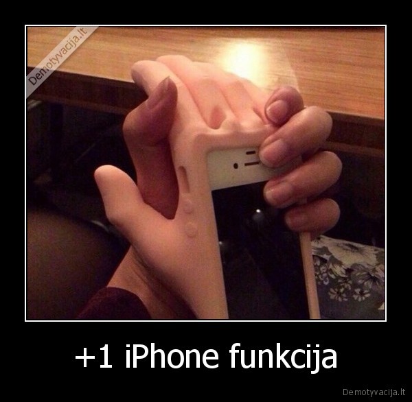 +1 iPhone funkcija