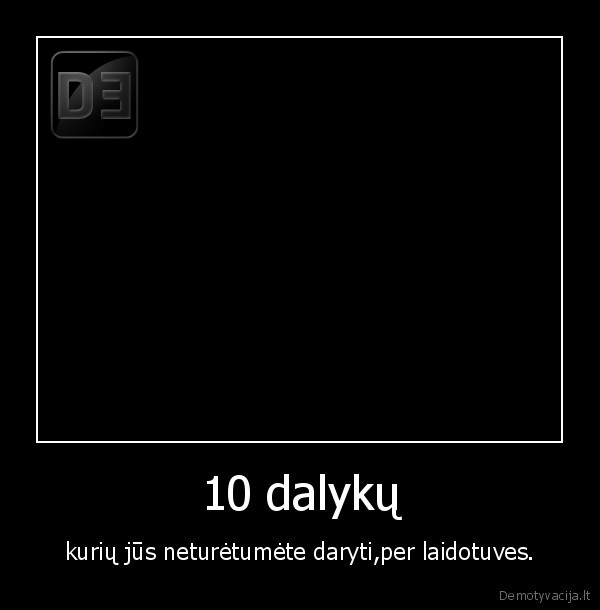 10 dalykų