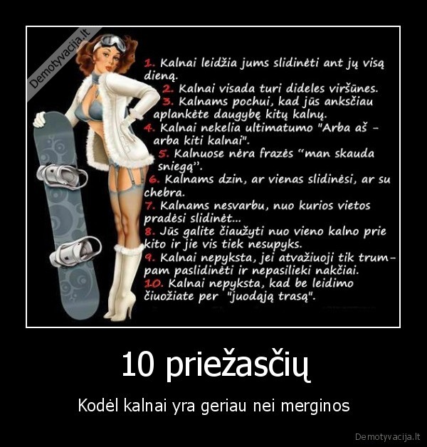 10 priežasčių