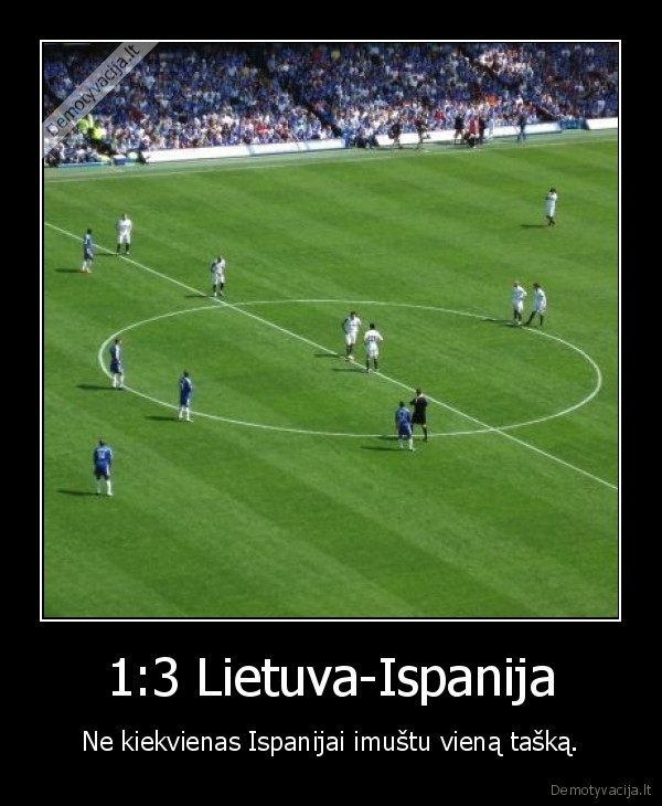 1:3 Lietuva-Ispanija