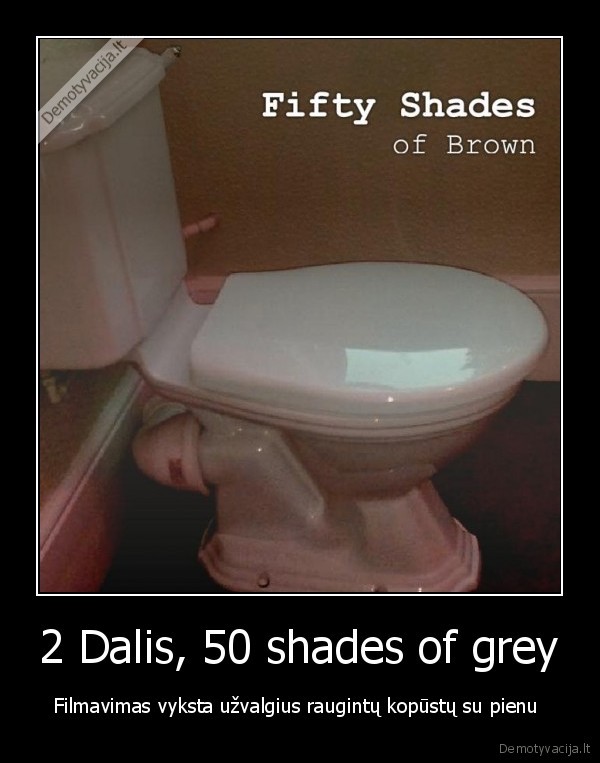 2 Dalis, 50 shades of grey