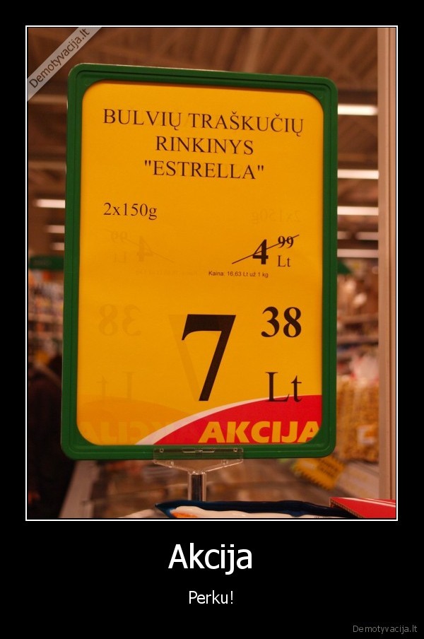 akcija,cipsai,traskuciai,parduotuve