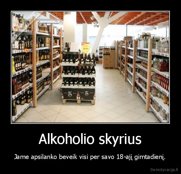 Alkoholio skyrius