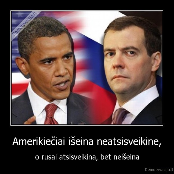 rusai, amerikieciai, obama