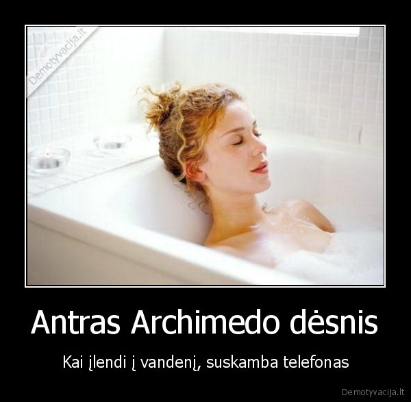 Antras Archimedo dėsnis