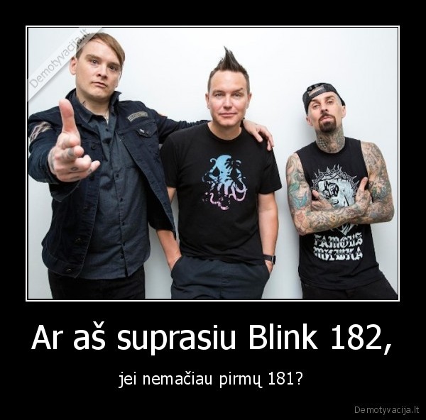 blink, 182