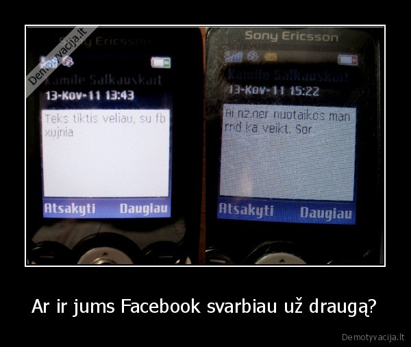 Ar ir jums Facebook svarbiau už draugą?