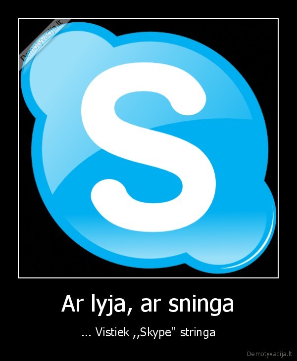 skype,lietus,sniegas,strigimas