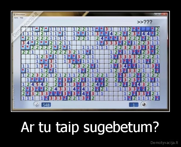 Ar tu taip sugebetum?