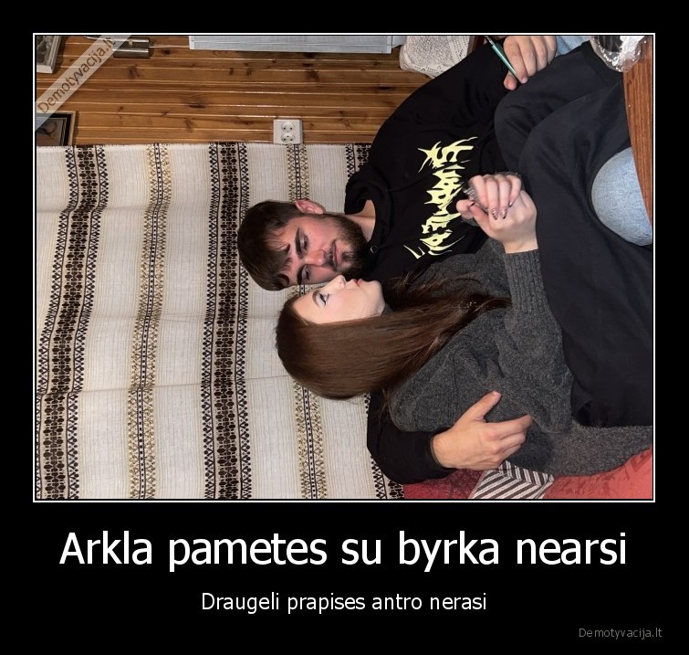 Arkla pametes su byrka nearsi