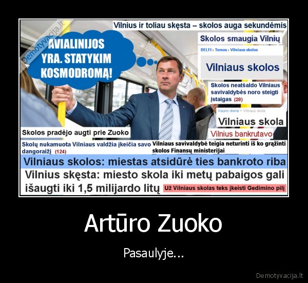 arturas, zuokas,vilniaus, meras,vilniaus, skolos