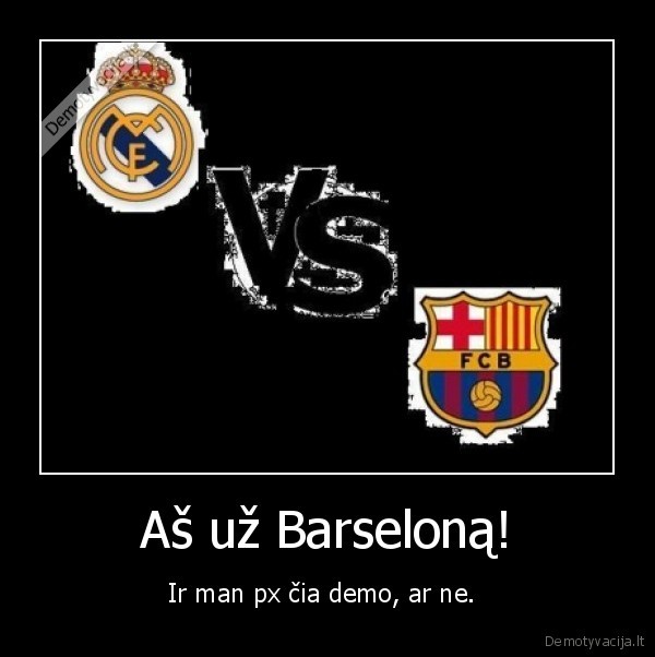 barca, real