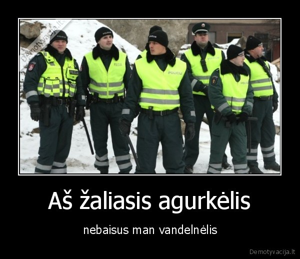 Aš žaliasis agurkėlis