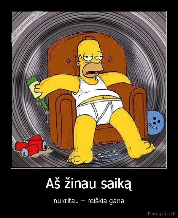 Aš žinau saiką