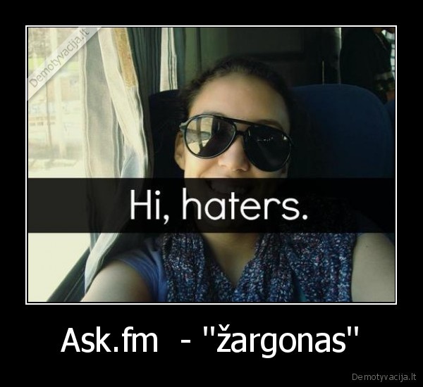 Ask.fm  - ''žargonas''