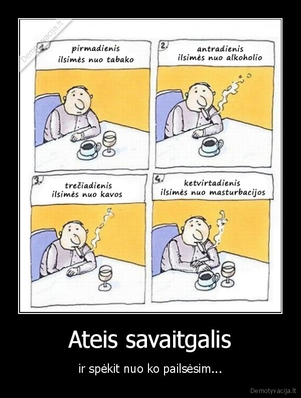 Ateis savaitgalis