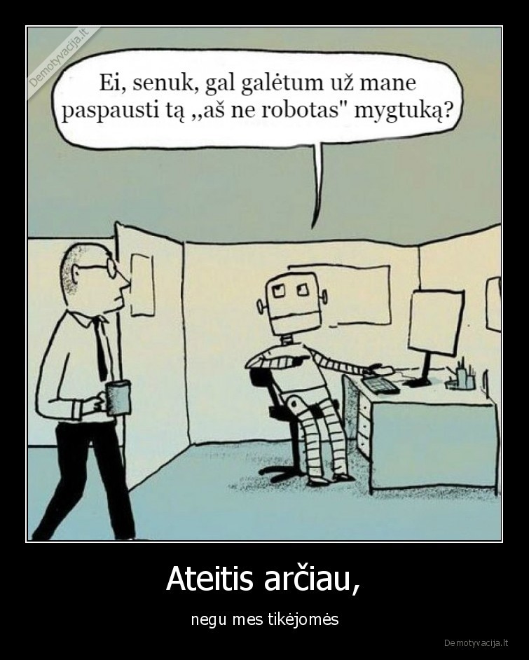 ateitis,robotai,darbas,ofisas