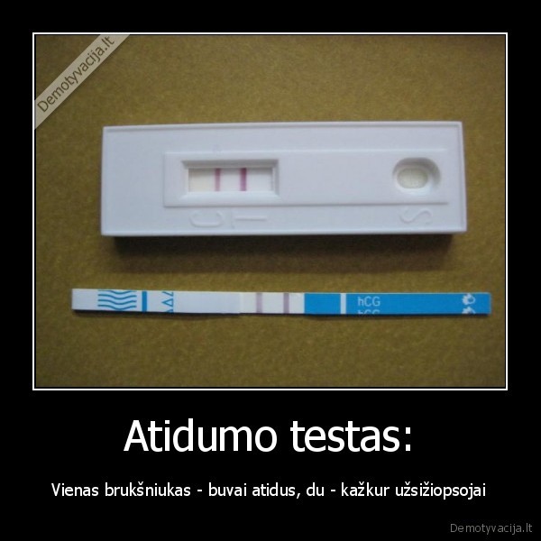 Atidumo testas: