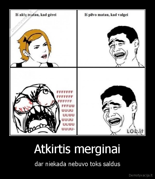 Atkirtis merginai