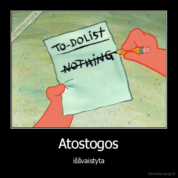 Atostogos