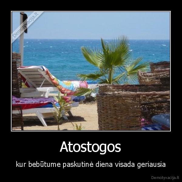 Atostogos