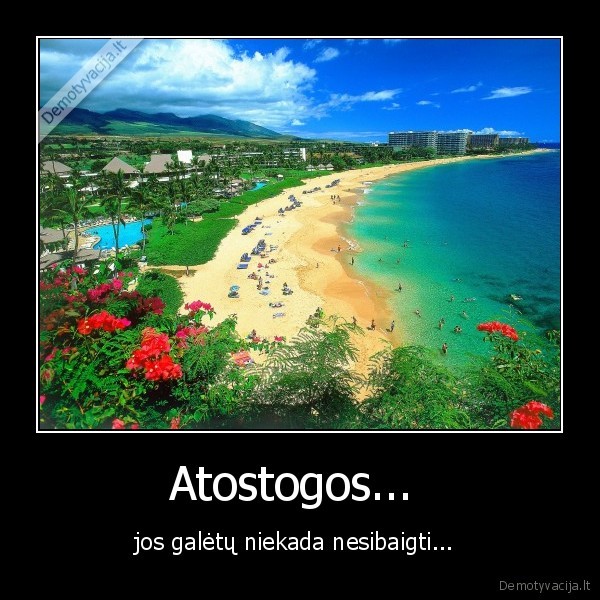 atostogos