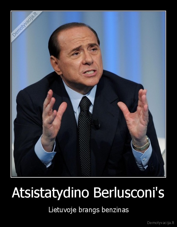 Atsistatydino Berlusconi's