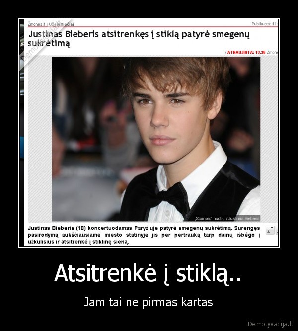 jau, aiski, busimos, mirties, priezastis, stiklas, bieberis, duhas