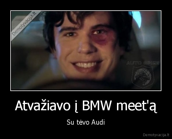 Atvažiavo į BMW meet'ą