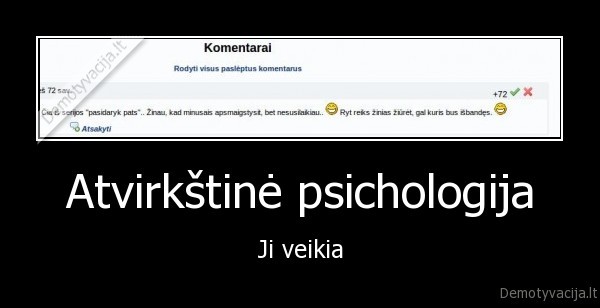 Atvirkštinė psichologija