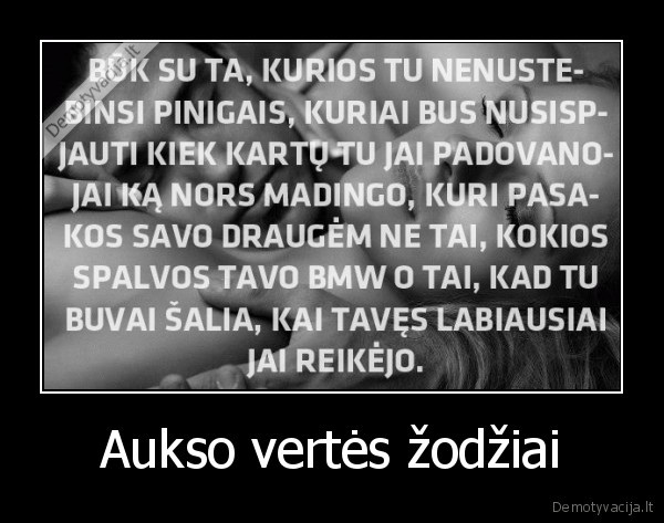 Aukso vertės žodžiai