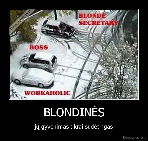 BLONDINĖS