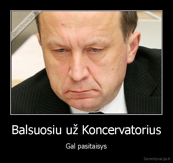 Balsuosiu už Koncervatorius