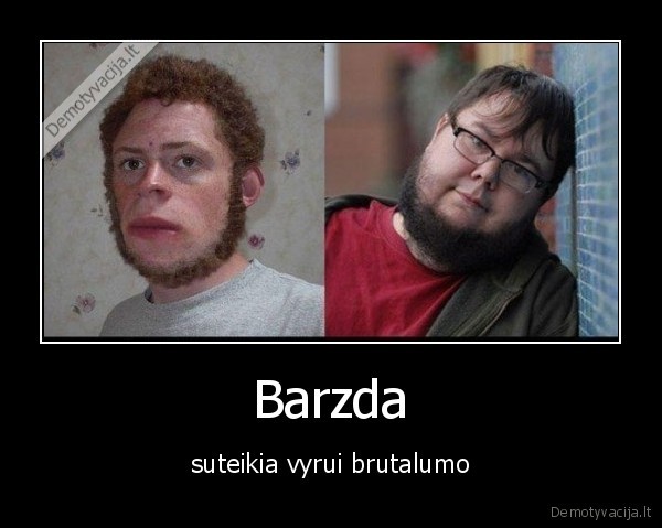 brutalas,barzda