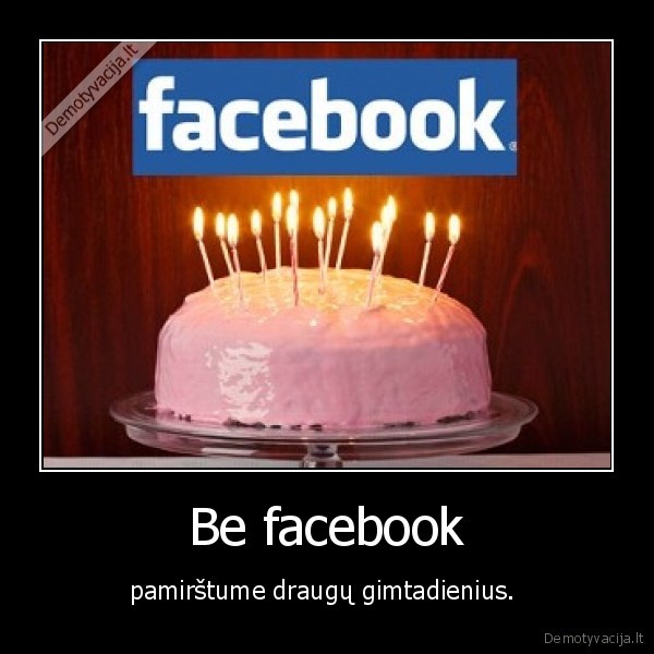 facebook,gimtadieniai