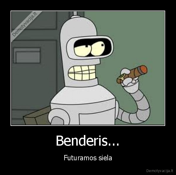 tegul, grizta, benderis, ir, futurama