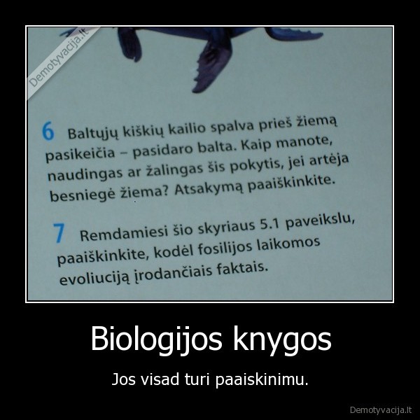 Biologijos knygos