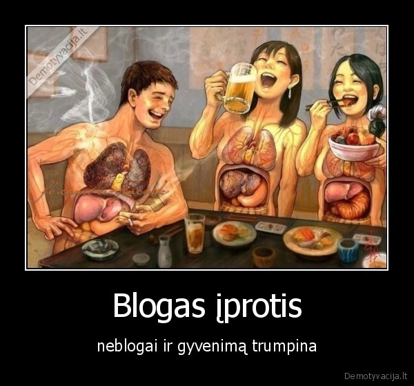 Blogas įprotis