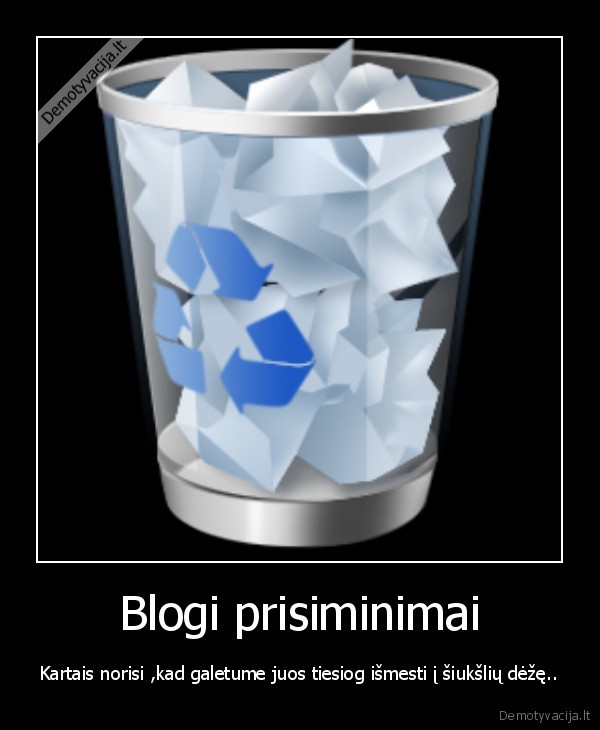 Blogi prisiminimai