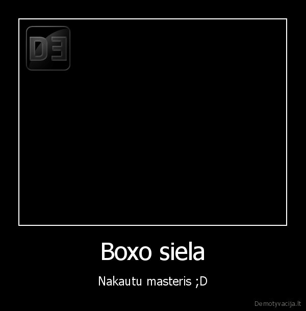 Boxo siela