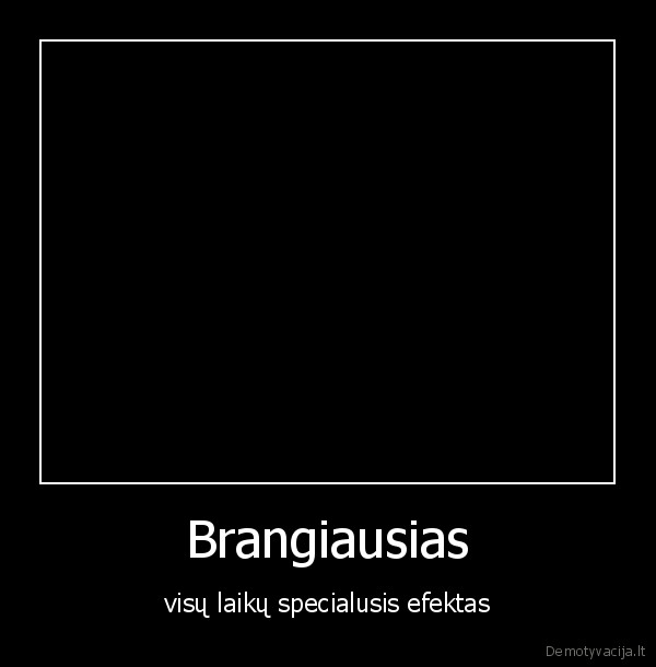 Brangiausias