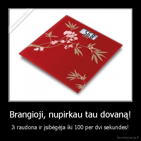 Brangioji, nupirkau tau dovaną!