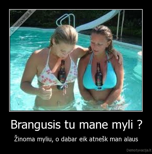 Brangusis tu mane myli ?