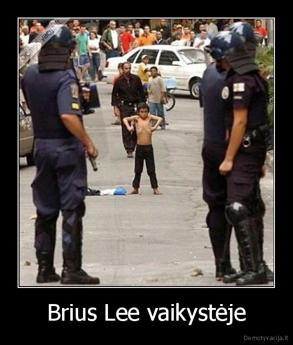 Brius Lee vaikystėje